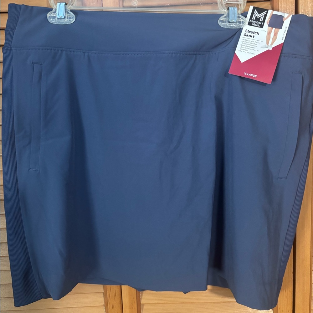 Members Mark Navy Stretch Skort